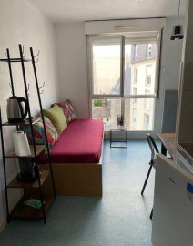 Beau studio meublé 19m² idéal étudiant Rouen