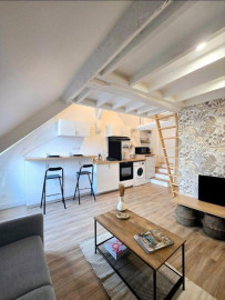 Beau studio meublé 20m² bail mobilité Pontoise