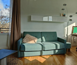 Beau studio meublé 27m² Paris 15ème