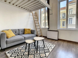 Beau studio meublé 28m² rénové rue de Fleurus Lille