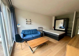 Beau studio meublé 32m² tout confort avec balcon Paris 16ème