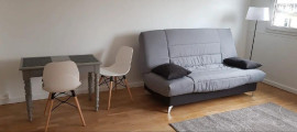 Beau studio meublé bien équipé 32m² lumineux Paris 14ème