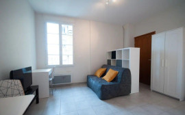 Beau studio meublé et équipé 20m² proche gare Grenoble