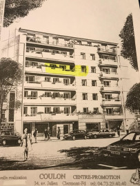 Beau T 2 de 44 m2 dans résidence récente Clermont-Ferrand