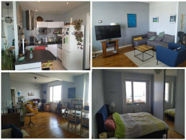 Beau T2 meublé 61m²  vue mer Corniche Brest
