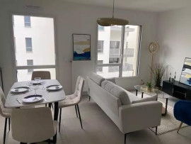 Beau T3 neuf 68m2 +17m2 balcon Lyon 9ème