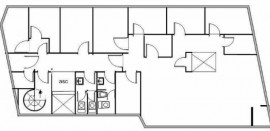 Bureau 325 m² Clichy