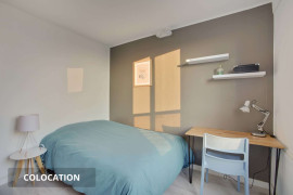 Chambre 1 -  1 chambre disponible en colocation Asnières-sur-Seine