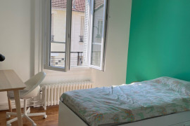 Chambre 1 -  1 chambre disponible en colocation Villeneuve-la-Garenne
