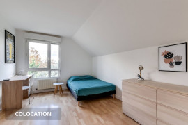 Chambre 3 -  1 chambre disponible en colocation Issy-les-Moulineaux