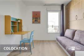 Chambre 3 -  1 chambre disponible en colocation Villejuif