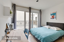 Chambre 4 -  1 chambre disponible en colocation Saint-Ouen-sur-Seine