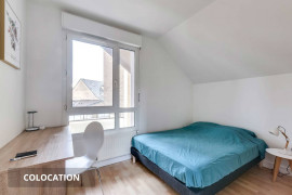 Chambre 5 -  1 chambre disponible en colocation Issy-les-Moulineaux