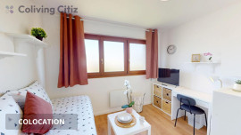Chambre avec salle de bain wc Orly