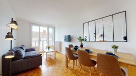 Chambre en colocation appartement meublé Lyon 8ème