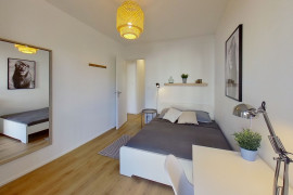 Chambre en colocation appartement meublé Lyon 8ème
