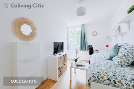 Chambre meublée en colocation Épinay-sur-Seine