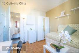 Chambre meublée en colocation Épinay-sur-Seine
