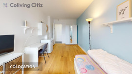 Chambre meublée en colocation Épinay-sur-Seine