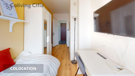 Chambre meublée en colocation Épinay-sur-Seine
