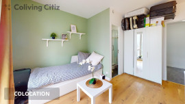 Chambre meublée en colocation Épinay-sur-Seine
