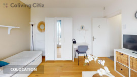 Chambre meublée en colocation Épinay-sur-Seine