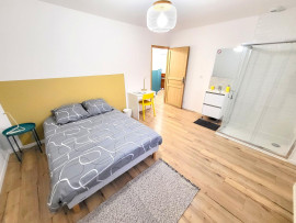 Chambre meublée SDB privative + garage Valenciennes