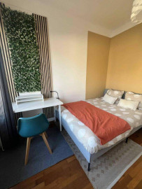 Chambre privée lumineuse colocation proche gare Thionville