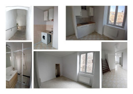 Cœur de ville : appartement traversant ensoleillé Aubenas