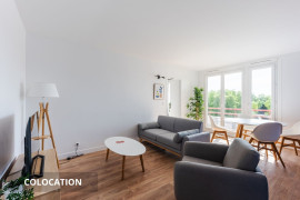 Colocation Meublée 3 chambres disponibles Villeneuve-la-Garenne