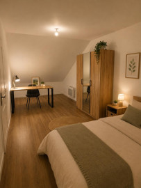 🏡Grande maison meublée en colocation Belle-Beille Angers