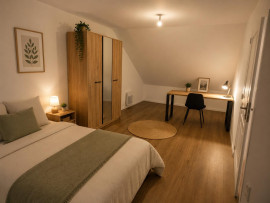 🏡Grande maison meublée en colocation Belle-Beille Angers