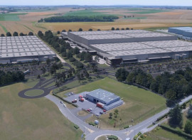 Location entrepôt Hauts-de-France -132 912 m² - entre Amiens et Reims Ressons-sur-Matz