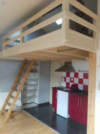 Location Studio avec Mezzanine - hyper centre Nant Nantes