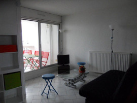 LOUE T1 BIS VIDE à l'année QUARTIER DU COUCHANT La Grande-Motte