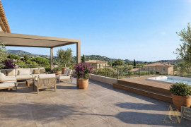 Magnifique 3 Pièces terrasse 70 m² dernier étage Cagnes-sur-Mer