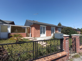 Maison plain pied T3, garage et jardin Amiens