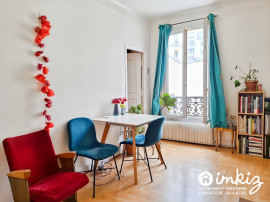 Paris 19ᵉ  2 pièces 30 m² calme sur cour Paris 19ème
