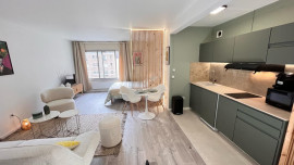 Spacieux et charmant studio meublé avec coin nuit (loyer tout inclus) Paris
