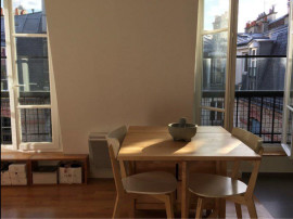 Studio meublé 25 m² Paris 18ème