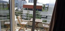 Studio meublé avec balcon proche Place de Bretagne Rennes