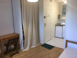 Studio meublé de 15 m2 Paris 19ème