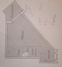 Studio rez de chaussée Suresnes