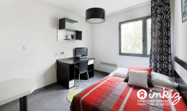 Studio vendu loué dans résidence étudiante Lyon 7ème