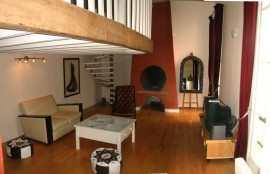 Superbe 2P meublé 35m² + mezzanine 15m² Marais Paris 4ème