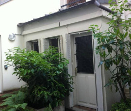 Superbe studio meublé 25m² maisonnette sur cour Paris 11ème