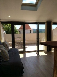 T1 bis meublé avec terrasse et climatisation. Cogolin