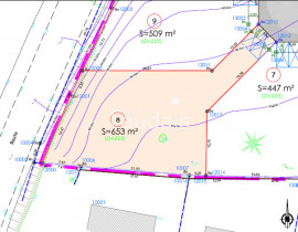 Terrain de 653m2 à Saint-Lô st lo