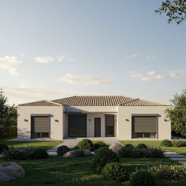 VILLA 140M2 + TERRAIN 639M2 4 FACES Néfiach