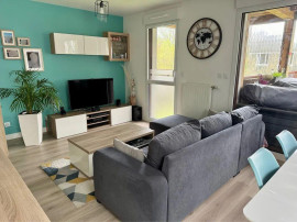 3P meublé 65m² avec grand balcon et parking Nantes